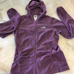 The Northface fleece zip up jacket